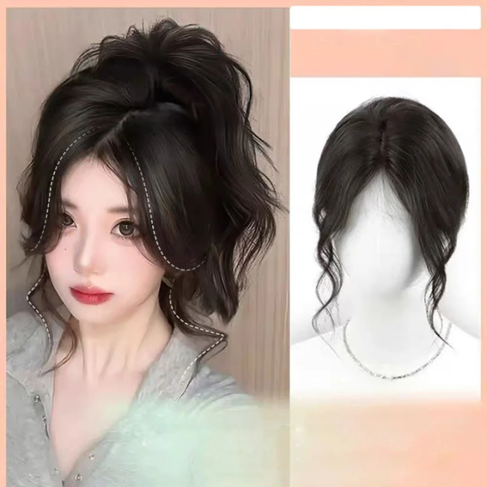 Synthetic Wig Women Lazy Style Curly Middle Parted Bangs Wig Natural Invisible Fake Side Toupee Full Cover Extensions
Synthetic Wig Women Lazy Style Curly Middle Parted Bangs Wig Natural Invisible Fake Side Toupee Full Cover Extensions