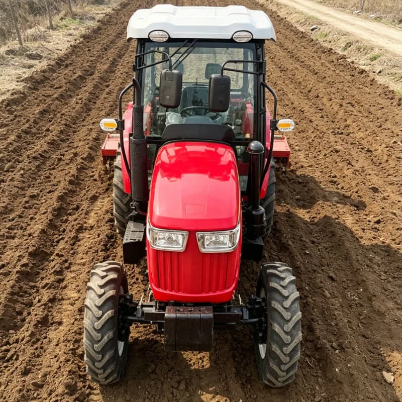 Customized Four-wheel tractor, high-efficiency wheeled farm tiller, high-power subsoiling and rotary tillage integrated machine
Customized Four-wheel tractor, high-efficiency wheeled farm tiller, high-power subsoiling and rotary tillage integrated machine