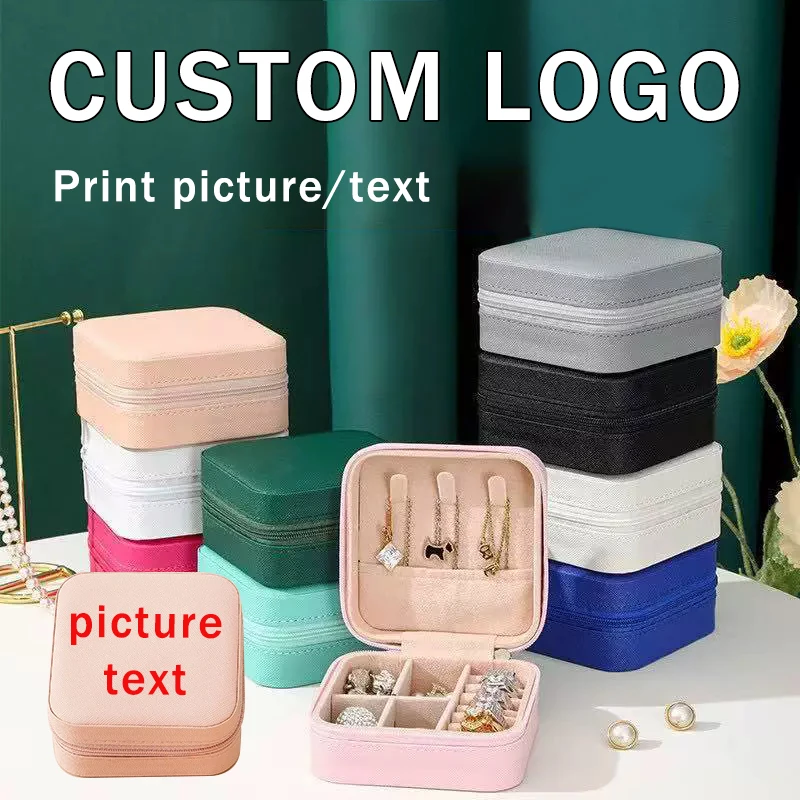 Customizable Logo PU Leather Jewelry Box Necklace Ring Storage Boxs UV Printed Photo and Text Travel Portable Jewelry Packaging
Customizable Logo PU Leather Jewelry Box Necklace Ring Storage Boxs UV Printed Photo and Text Travel Portable Jewelry Packaging