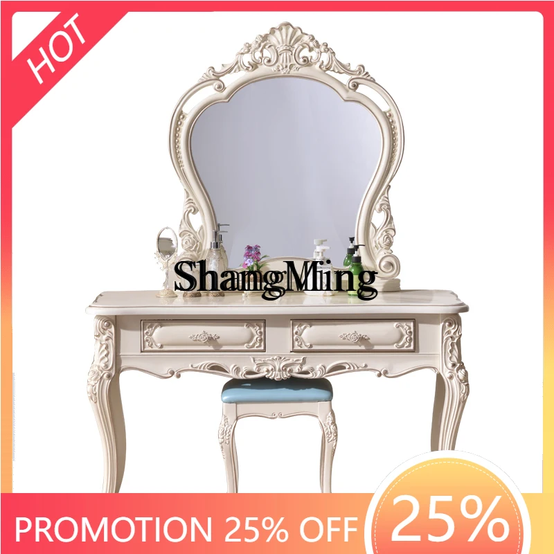 ZYY Household Solid Wood Dresser Luxury Bedroom Solid Wood Carving Flower Makeup White Table
ZYY Household Solid Wood Dresser Luxury Bedroom Solid Wood Carving Flower Makeup White Table