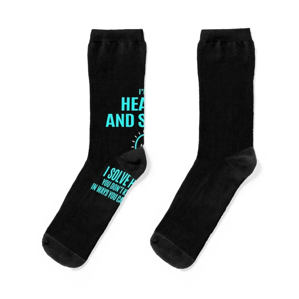 Health And Safety - I Solve Problems Socks sports and leisure cycling Socks Women Men's
Health And Safety - I Solve Problems Socks sports and leisure cycling Socks Women Men's