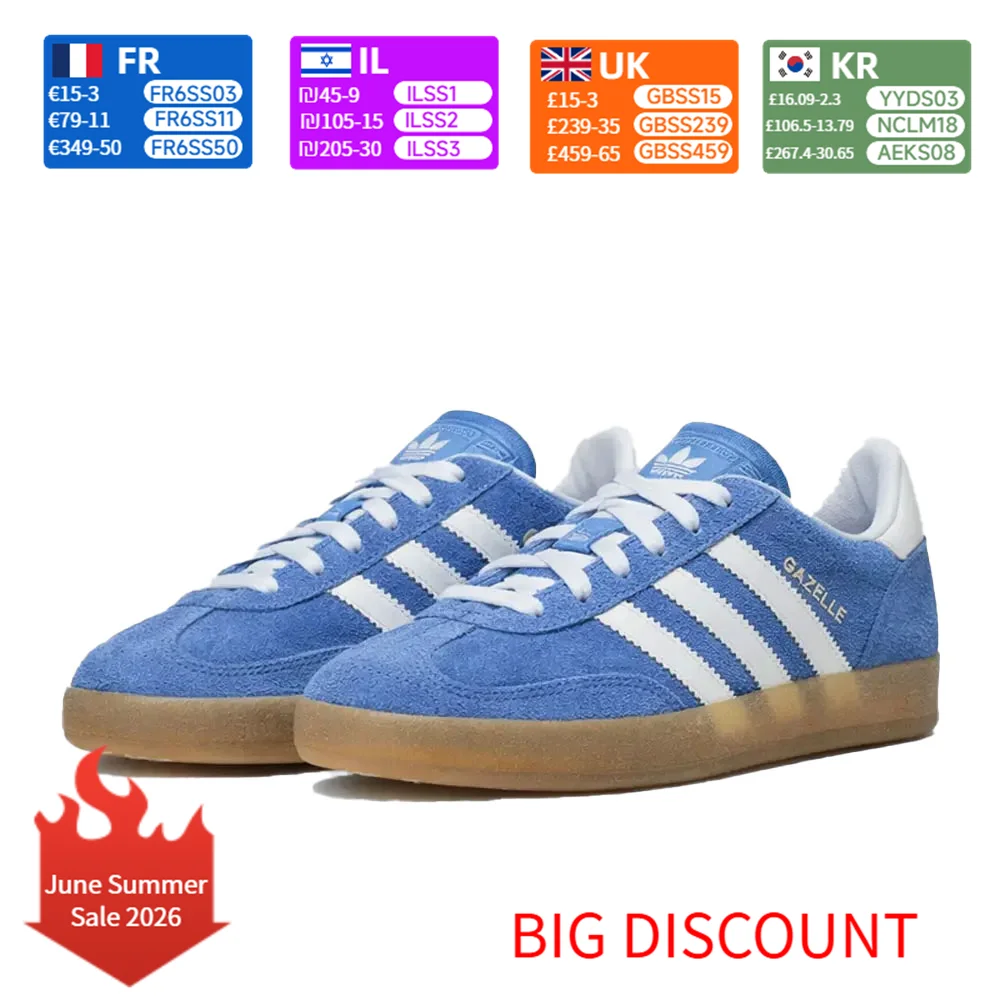 adidas Originals GAZELLE INDOOR Unisex Sneakers Vintage Classic Design Soft Cushioning Comfort Everyday Shoes HQ8717
adidas Originals GAZELLE INDOOR Unisex Sneakers Vintage Classic Design Soft Cushioning Comfort Everyday Shoes HQ8717
