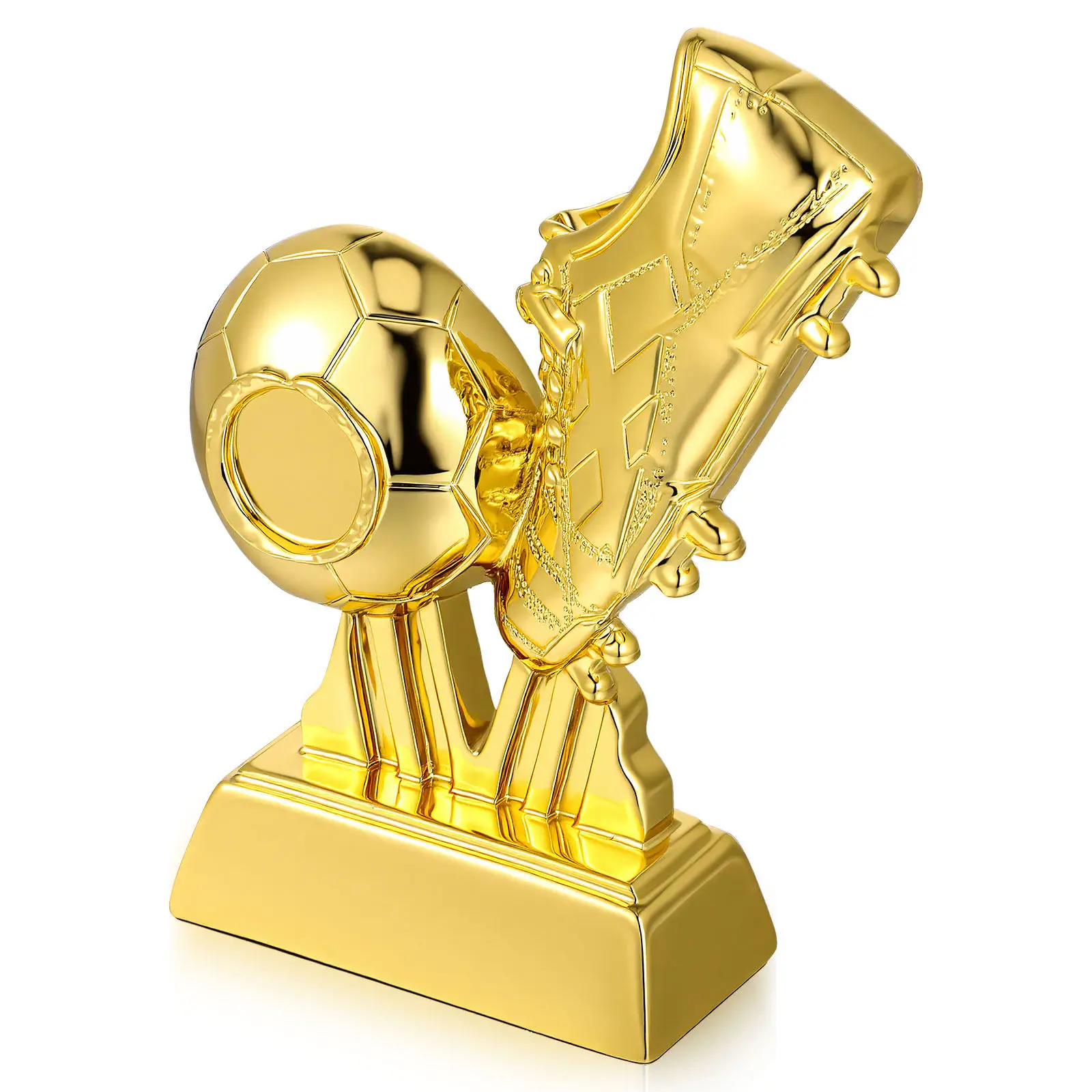 Golden Football Boot Soccer Trophy Resin Award 6x5 Inch Soccer Championship Prize Team Tournament Football Memorabilia Collector
Golden Football Boot Soccer Trophy Resin Award 6x5 Inch Soccer Championship Prize Team Tournament Football Memorabilia Collector