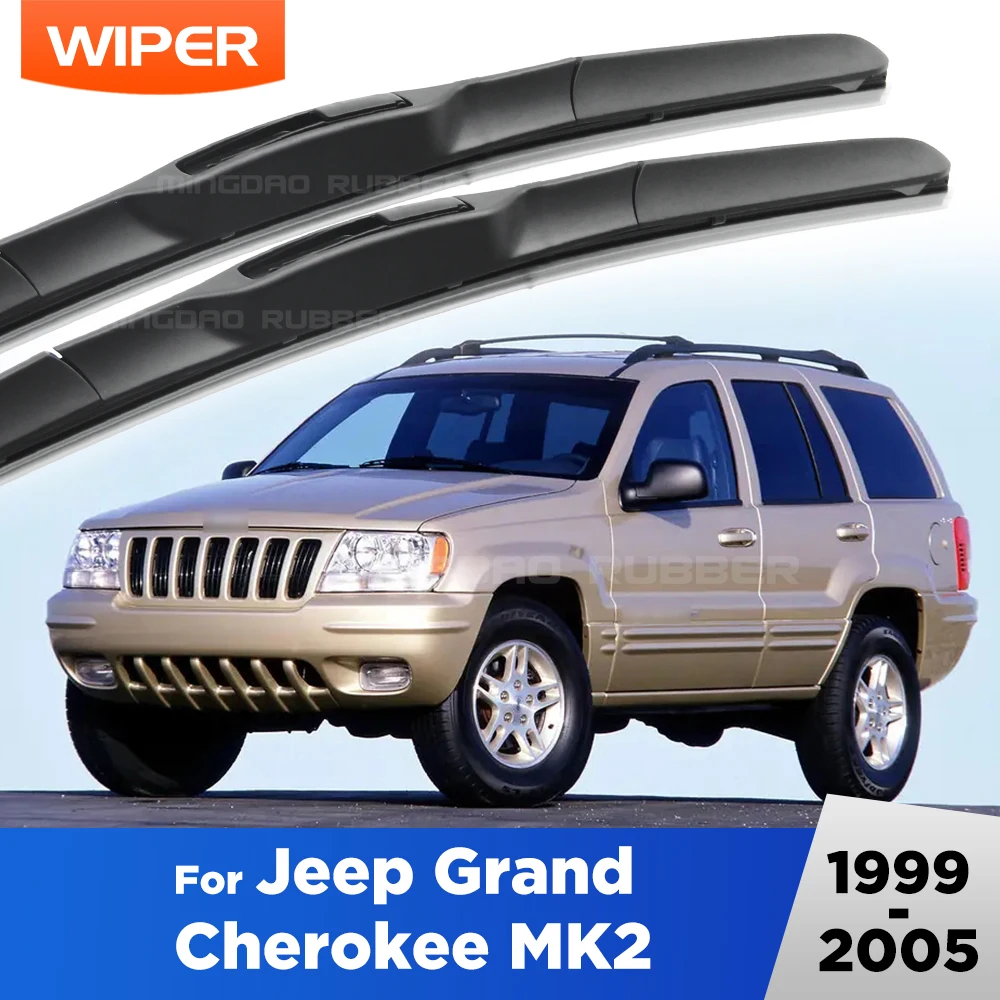 CREATROAD Front Wiper Blades For Jeep Grand Cherokee MK2 1999-2005 2000 2001 2002 2003 Windshield Windscreen Window Brush 21"21"
CREATROAD Front Wiper Blades For Jeep Grand Cherokee MK2 1999-2005 2000 2001 2002 2003 Windshield Windscreen Window Brush 21"21"
