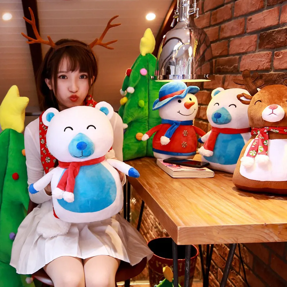 Christmas Snowman Cotton Filled Small Hugging Pillow Soft Nap Pillow Comfortable Gift for Kids Sofa Car Use
Christmas Snowman Cotton Filled Small Hugging Pillow Soft Nap Pillow Comfortable Gift for Kids Sofa Car Use