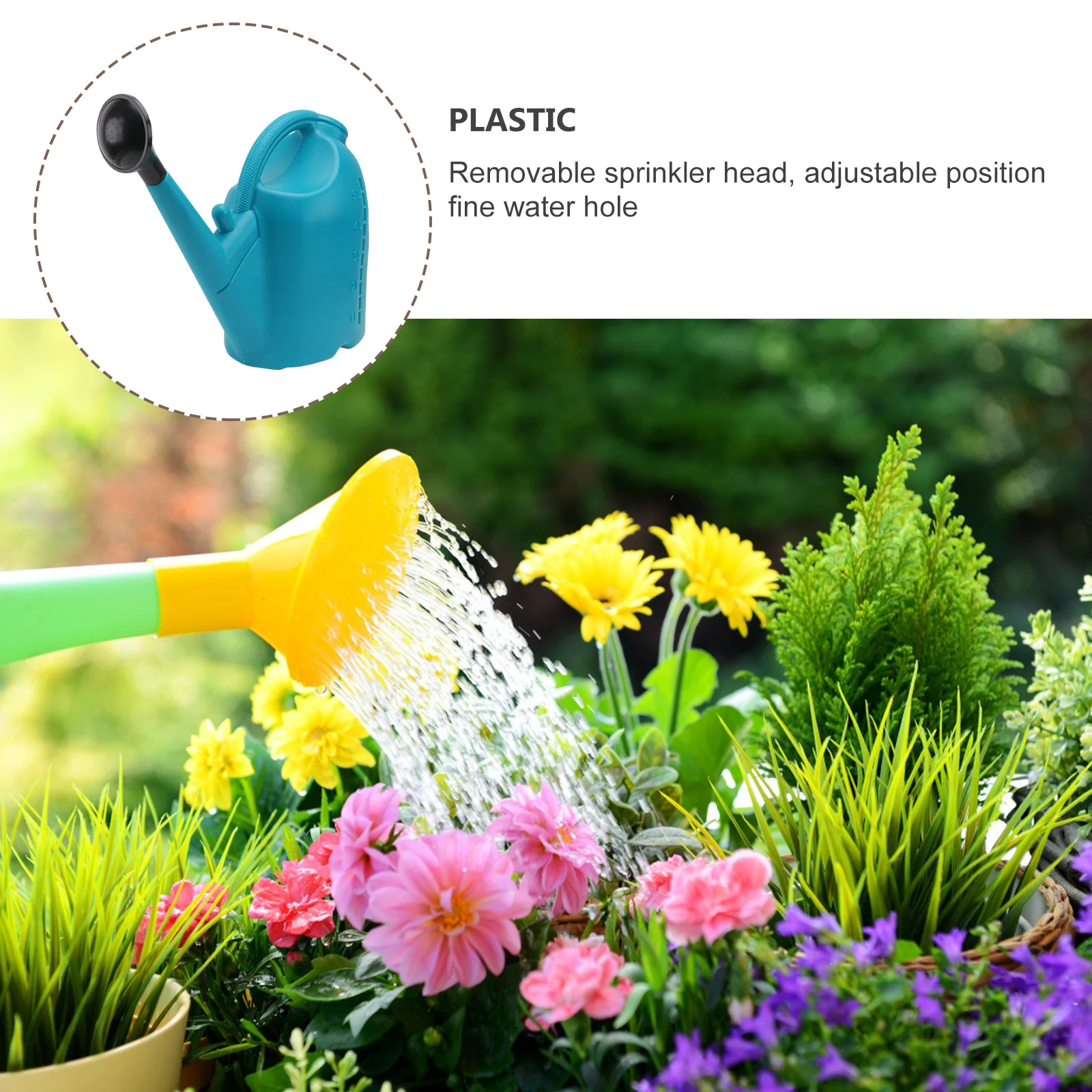 1pc Plastic Watering Can Large Capacity Color Lightweight Garden Tool Plants Bonsai Home Balcony Outdoor Sprinkle
1pc Plastic Watering Can Large Capacity Color Lightweight Garden Tool Plants Bonsai Home Balcony Outdoor Sprinkle