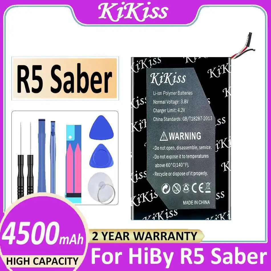 Portable Music Player Battery For Hiby R5 Saber R5S 4500Mah Reliable Replacement
Portable Music Player Battery For Hiby R5 Saber R5S 4500Mah Reliable Replacement
