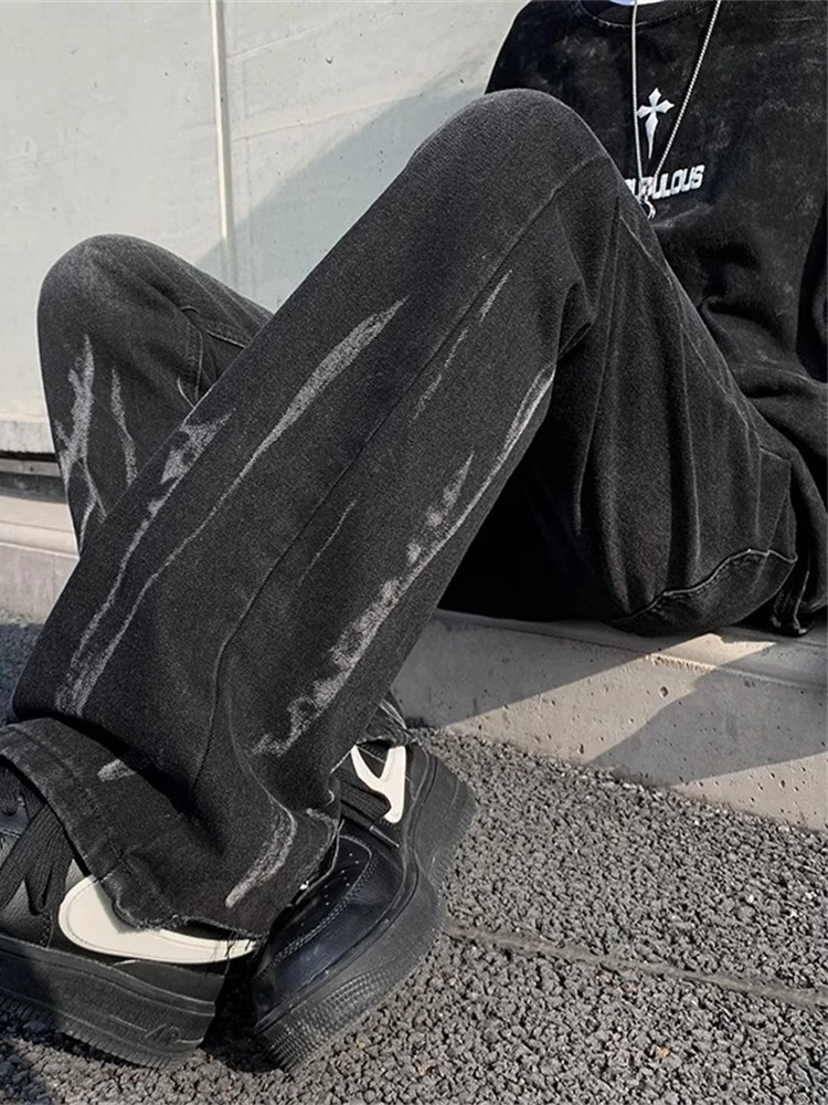 Мужские джинсы Bla Slimming Tie Dye: весенне-осенние, в стиле High Street, прямые, слегка расклешенные, американский молодежный тренд
Мужские джинсы Bla Slimming Tie Dye: весенне-осенние, в стиле High Street, прямые, слегка расклешенные, американский молодежный тренд