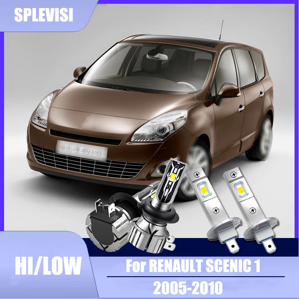 Intelligent temperature control protection H1 H7 LED Headlights High Low Beam For RENAULT SCENIC 1 2005 2006 2007 2008 2009 2010
Intelligent temperature control protection H1 H7 LED Headlights High Low Beam For RENAULT SCENIC 1 2005 2006 2007 2008 2009 2010