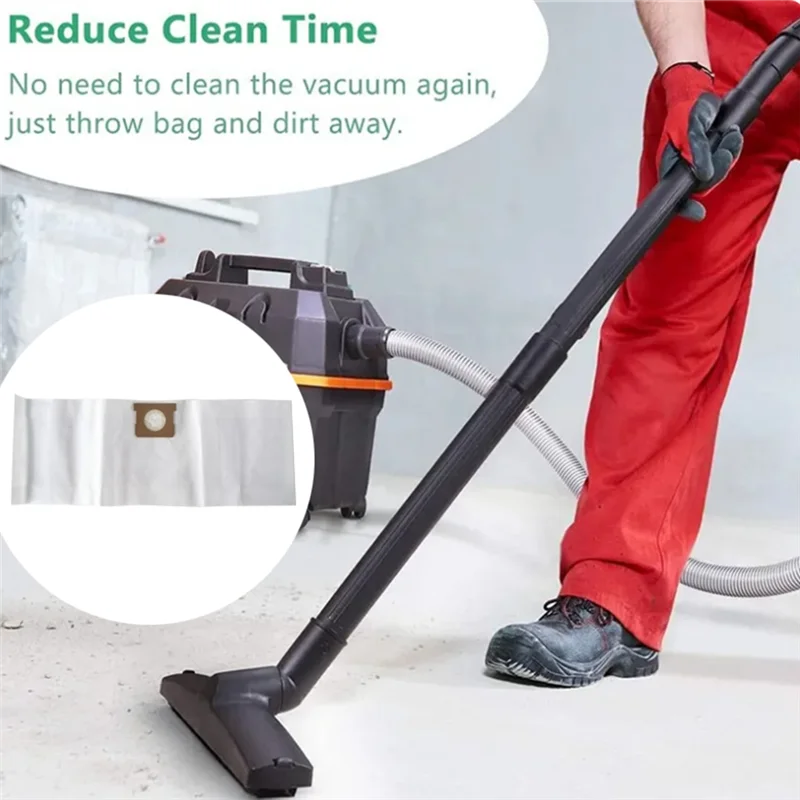 Dust bag 12PCS Dust Bags VF3503 for 6- 9Gallon High-Efficiency Dust Bags Garbage Vacuum Filter Bag
Dust bag 12PCS Dust Bags VF3503 for 6- 9Gallon High-Efficiency Dust Bags Garbage Vacuum Filter Bag