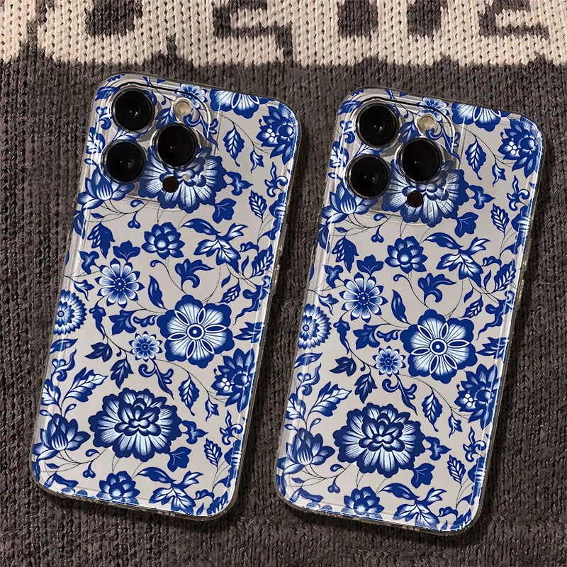 Aesthetic Vintage Blue White Porcelain Phone Case For iPhone 11 12 13 14 15 Pro 16 Pro Max 17 Air XS X XR 7 8 Plus 16E TPU Cover
Aesthetic Vintage Blue White Porcelain Phone Case For iPhone 11 12 13 14 15 Pro 16 Pro Max 17 Air XS X XR 7 8 Plus 16E TPU Cover