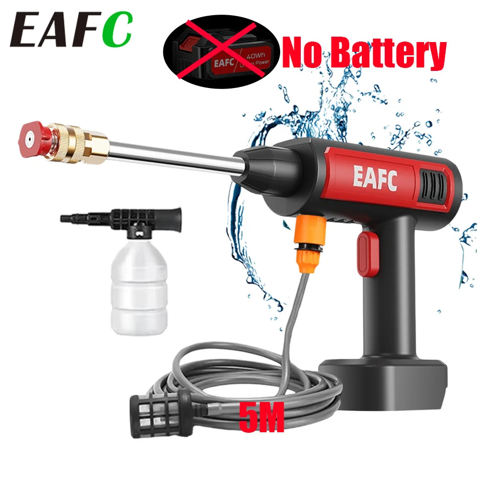 EAFC 60Bar High Pressure Washer Car Water Gun Spray Cleaner Pump Wireless Foam Generator Gun Washing For Makita Battery Washing
EAFC 60Bar High Pressure Washer Car Water Gun Spray Cleaner Pump Wireless Foam Generator Gun Washing For Makita Battery Washing