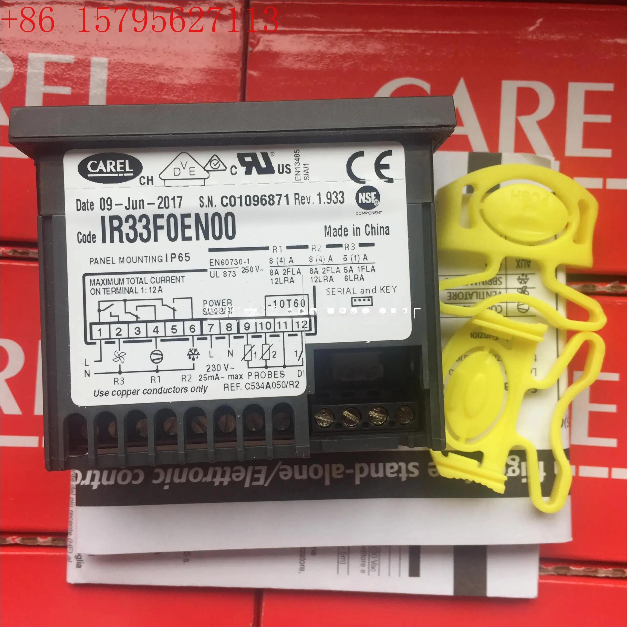New Original Genuine Temperature Controller IR33F0EN00
New Original Genuine Temperature Controller IR33F0EN00