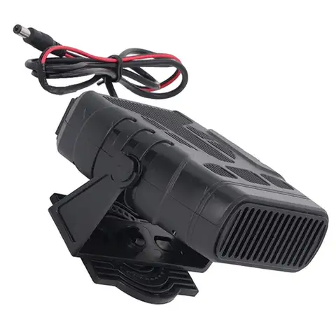 AEE4-DC 12V 30W Solar Panel Powered Winter Electric Heater Drying And Heating Heating Fan Car Warmer Heater For Outdoor