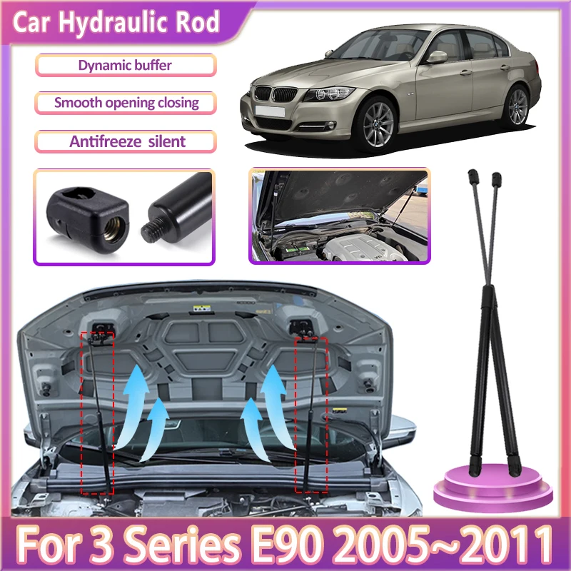 Car Front Hood Hydraulic Rod For BMW 3 Series Accessories E90 2005~2011 2008 2010 Durable Engine Supporting Strut Shock Bar Tool
Car Front Hood Hydraulic Rod For BMW 3 Series Accessories E90 2005~2011 2008 2010 Durable Engine Supporting Strut Shock Bar Tool