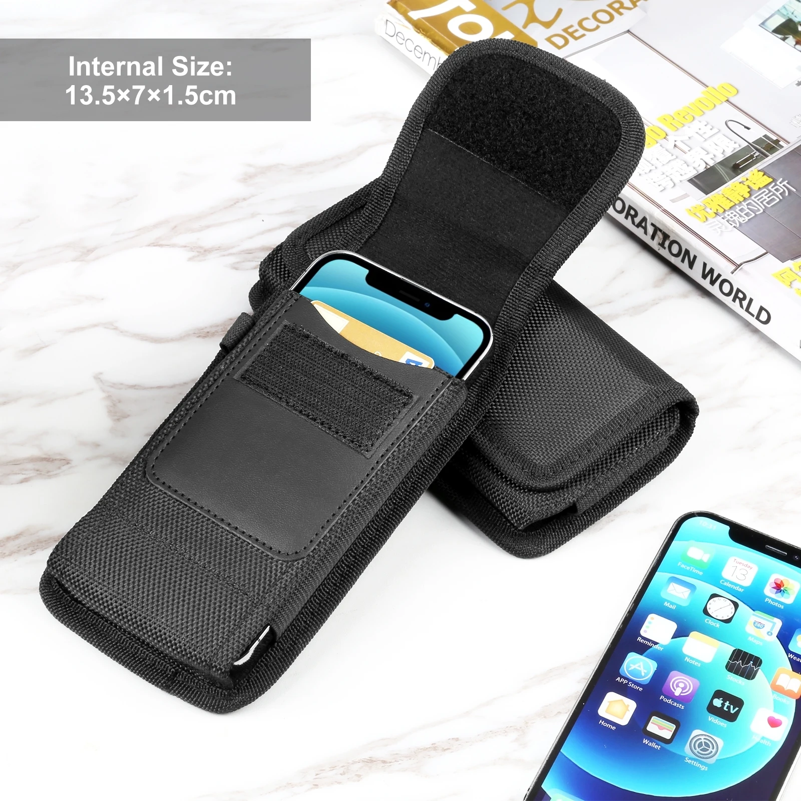 Oxford Mobile Phones Holster Case Nylon Cellphone Belt Clip 4.7-6.8inch Smartphone Pouch Carrying Cases Waist Bag For Cell Phone
Oxford Mobile Phones Holster Case Nylon Cellphone Belt Clip 4.7-6.8inch Smartphone Pouch Carrying Cases Waist Bag For Cell Phone
