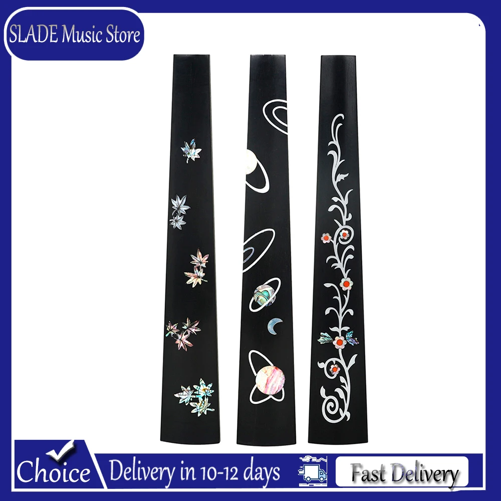 Накладка на гриф SLADE из черного дерева для скрипки 4/4, ручная инкрустация, разноцветные ракушки, аксессуар для струнных инструментов, грифы из черного дерева для скрипок
Накладка на гриф SLADE из черного дерева для скрипки 4/4, ручная инкрустация, разноцветные ракушки, аксессуар для струнных инструментов, грифы из черного дерева для скрипок