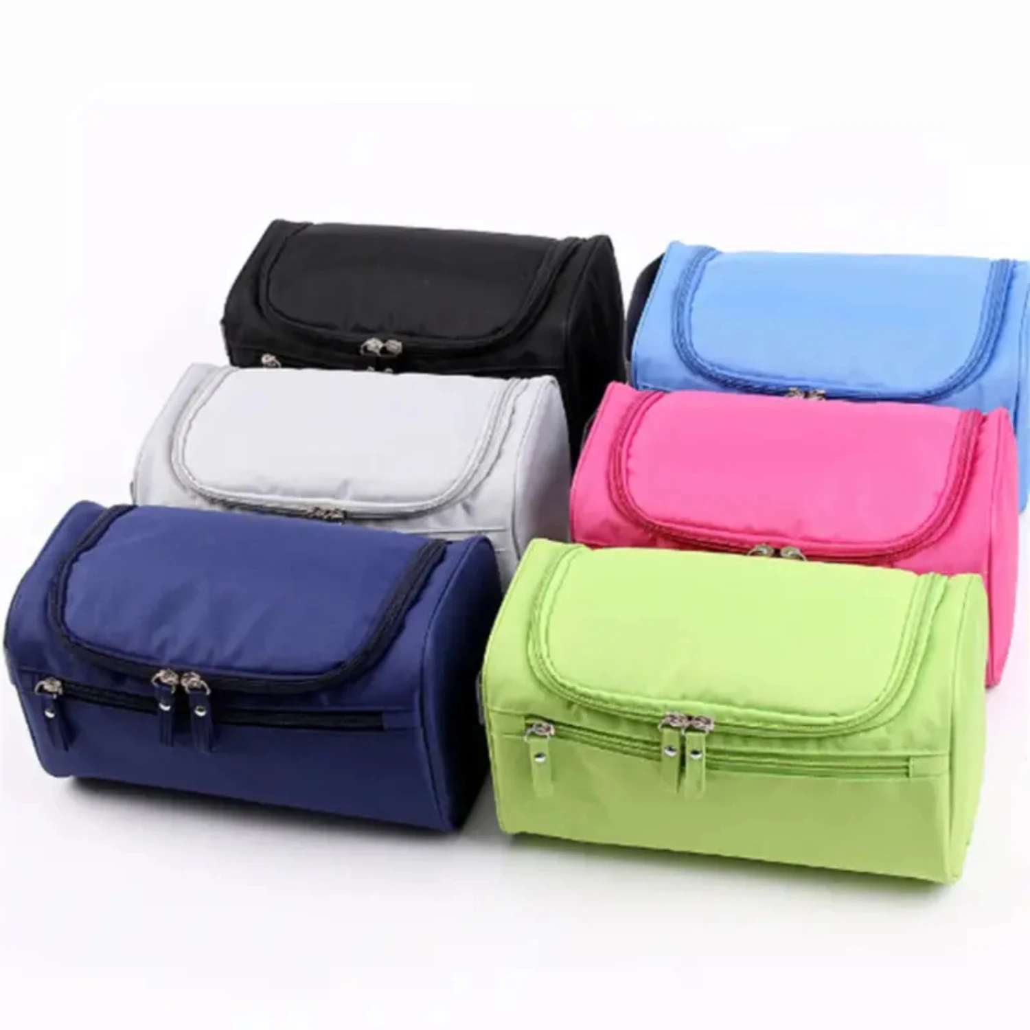 Large-capacity Cosmetic Bag, Women's Travel Supplies, Nylon Make-up Bag, Hangable Wash Bag
Large-capacity Cosmetic Bag, Women's Travel Supplies, Nylon Make-up Bag, Hangable Wash Bag
