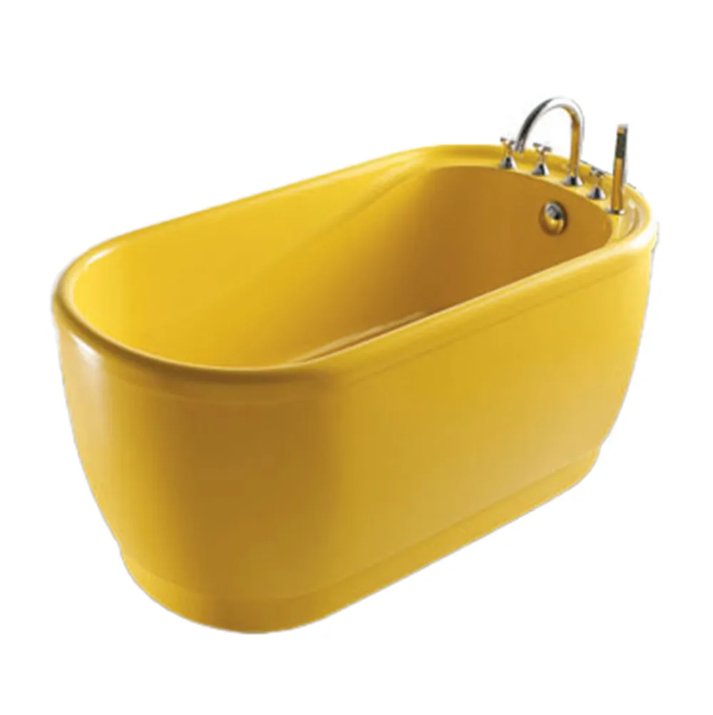 Acrylic Yellow Adult Hot Tub Acrylic Clawfoot Freestanding Bathtub
Acrylic Yellow Adult Hot Tub Acrylic Clawfoot Freestanding Bathtub