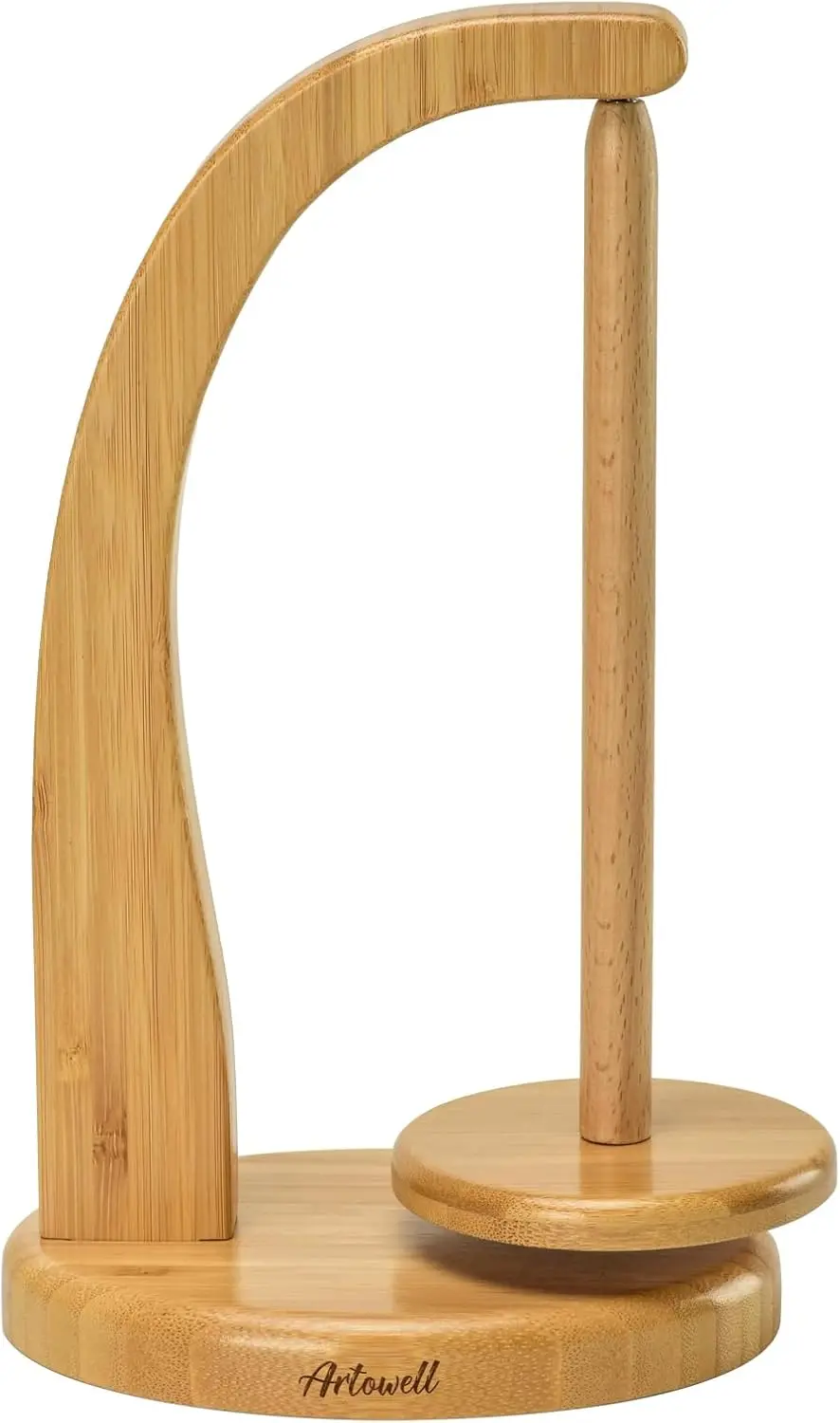 Yarn Holder for Knitting and Crocheting with Magnetic Smooth Rotation, Wooden Yarn Spinner for Knitting Lovers, Easy Assembly
Yarn Holder for Knitting and Crocheting with Magnetic Smooth Rotation, Wooden Yarn Spinner for Knitting Lovers, Easy Assembly