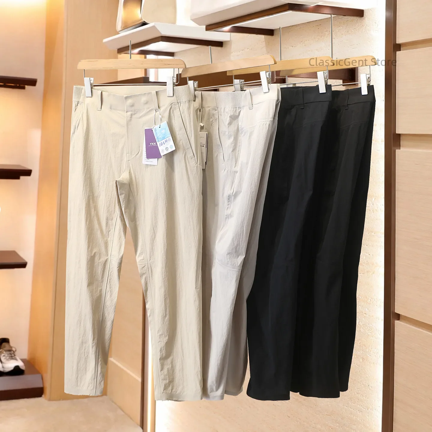 Urban commuter glue men's spring and summer thin antibacterial breathable outdoor casual trousers
Urban commuter glue men's spring and summer thin antibacterial breathable outdoor casual trousers