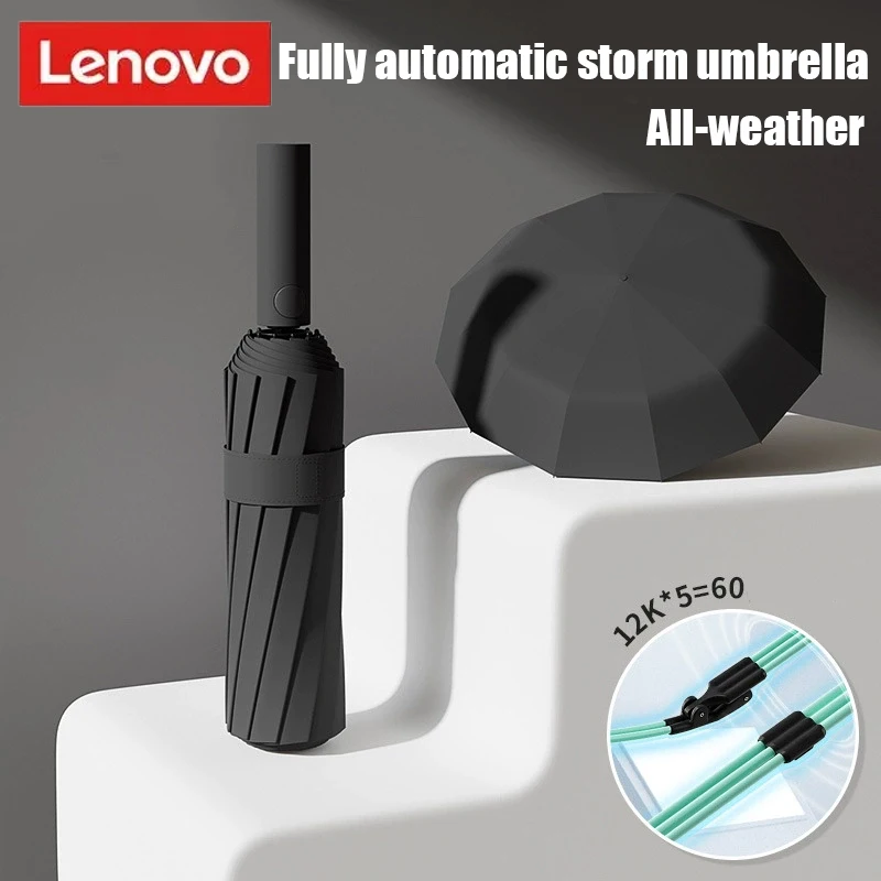Lenovo Automatic Umbrella 60 Bone Solid Color Light Collapsible Large Format Outdoor Waterproof Sunshade Uv Protection Umbrella
Lenovo Automatic Umbrella 60 Bone Solid Color Light Collapsible Large Format Outdoor Waterproof Sunshade Uv Protection Umbrella