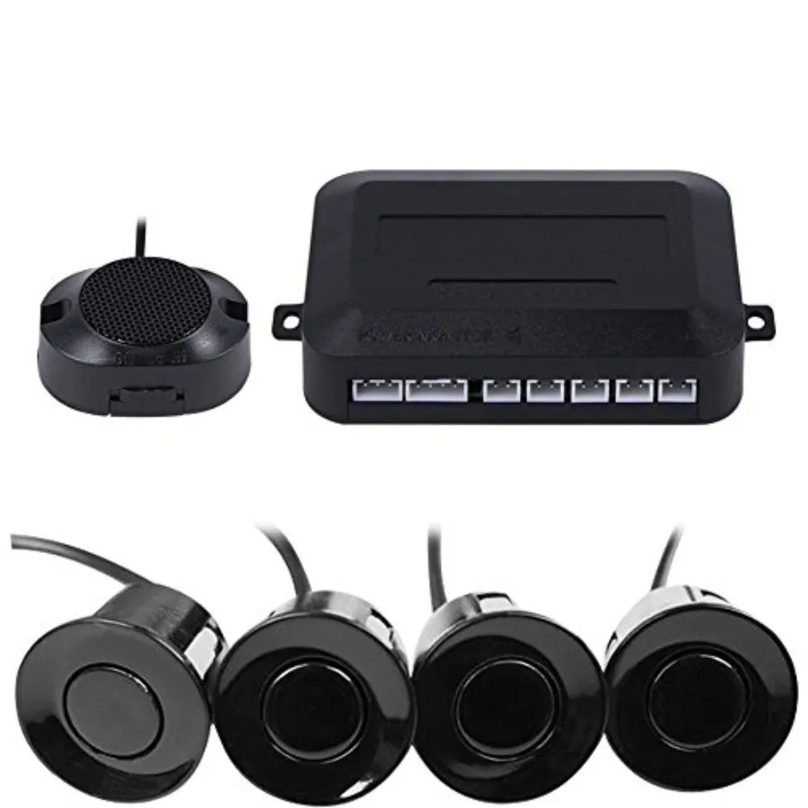 Car Reverse Backup Parking Sensor System, Buzzer beeps, Detection Distance:30~150CM, Waterproof Sensors 22mm Diameter 2.3M Cabl
Car Reverse Backup Parking Sensor System, Buzzer beeps, Detection Distance:30~150CM, Waterproof Sensors 22mm Diameter 2.3M Cabl