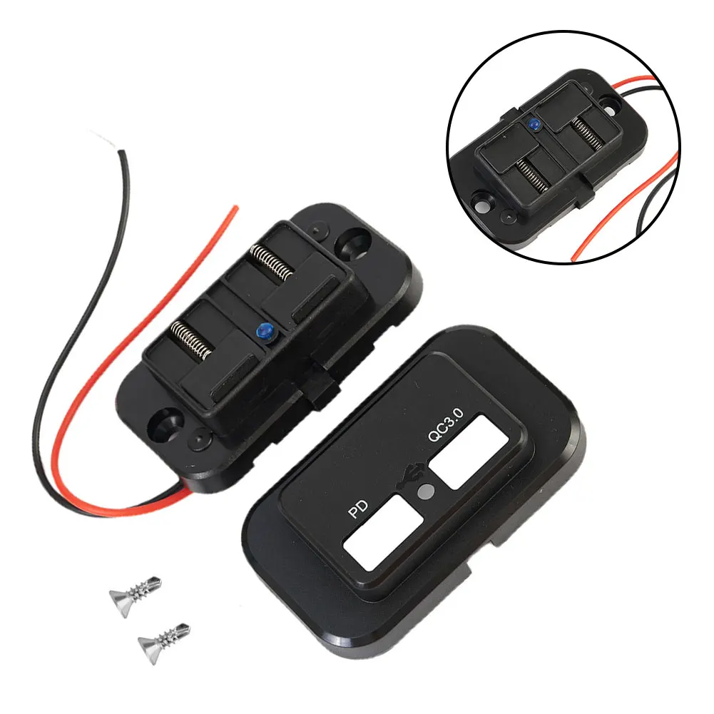 12/24V PD+QC3.0 Dual USB Port Car Fast Charger Socket Waterproof Dustproof For Vehicles Motorcycles Boats RV For IOS Devices
12/24V PD+QC3.0 Dual USB Port Car Fast Charger Socket Waterproof Dustproof For Vehicles Motorcycles Boats RV For IOS Devices