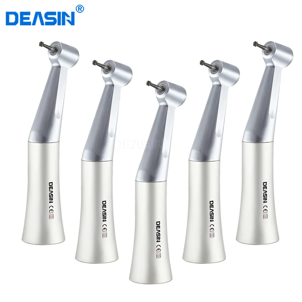 DEASIN 5pcs Dental FX Style Low Speed Handpiece Air Turbine 1 : 1 Contra Angle External Water Spray
DEASIN 5pcs Dental FX Style Low Speed Handpiece Air Turbine 1 : 1 Contra Angle External Water Spray