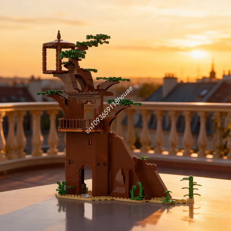 394 шт. MOC Kashyyyk Wros Unha Tree Playscale Set Модель Строительные игрушки Блоки Строительство DIY Творческая идея Рождественские подарки на день рождения
394 шт. MOC Kashyyyk Wros Unha Tree Playscale Set Модель Строительные игрушки Блоки Строительство DIY Творческая идея Рождественские подарки на день рождения