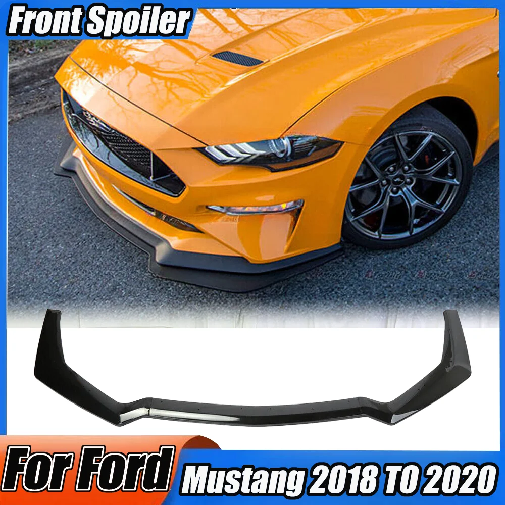 Передний спойлер, нижний сплиттер для губ для Ford Mustang 2018-2020, черный GT-стиль, передний сплиттер лезвия, автомобильный орнамент, аксессуары
Передний спойлер, нижний сплиттер для губ для Ford Mustang 2018-2020, черный GT-стиль, передний сплиттер лезвия, автомобильный орнамент, аксессуары