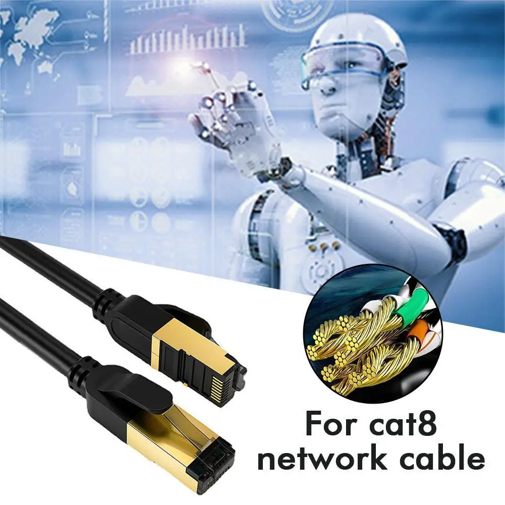 Для кабеля Ethernet Cat8 RJ45, сетевой патч-корд Lan для маршрутизатора, модема, Интернет-кабель Ethernet RJ 45, RJ
Для кабеля Ethernet Cat8 RJ45, сетевой патч-корд Lan для маршрутизатора, модема, Интернет-кабель Ethernet RJ 45, RJ