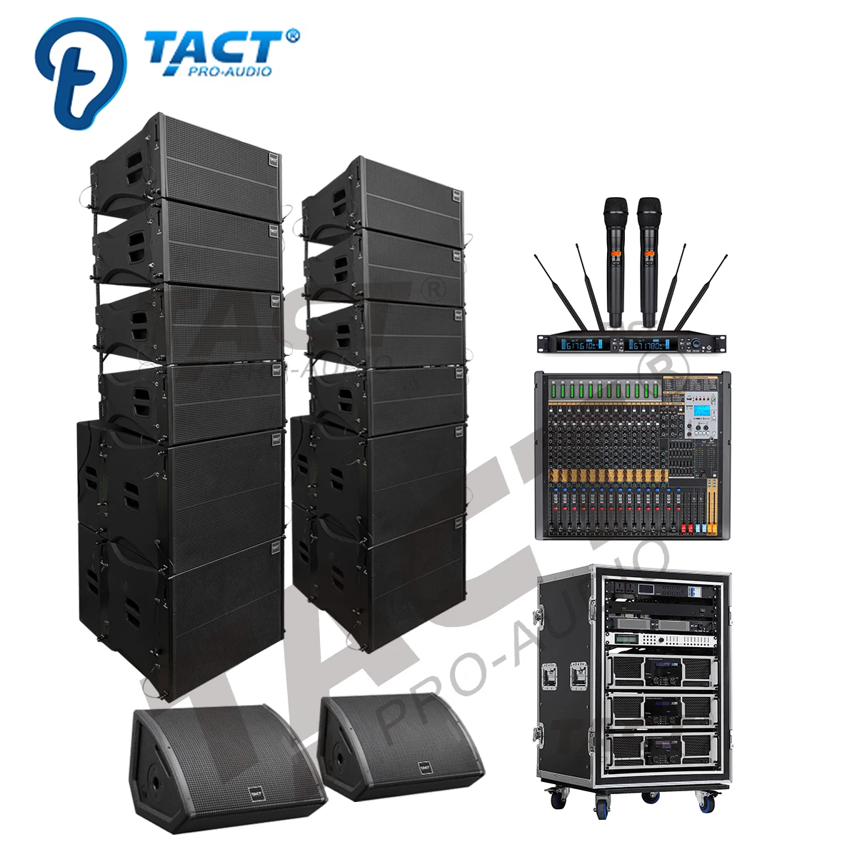 Dual 10 Inch Complete Professional Sound Line Array Sound System For Outdoor Event
Dual 10 Inch Complete Professional Sound Line Array Sound System For Outdoor Event