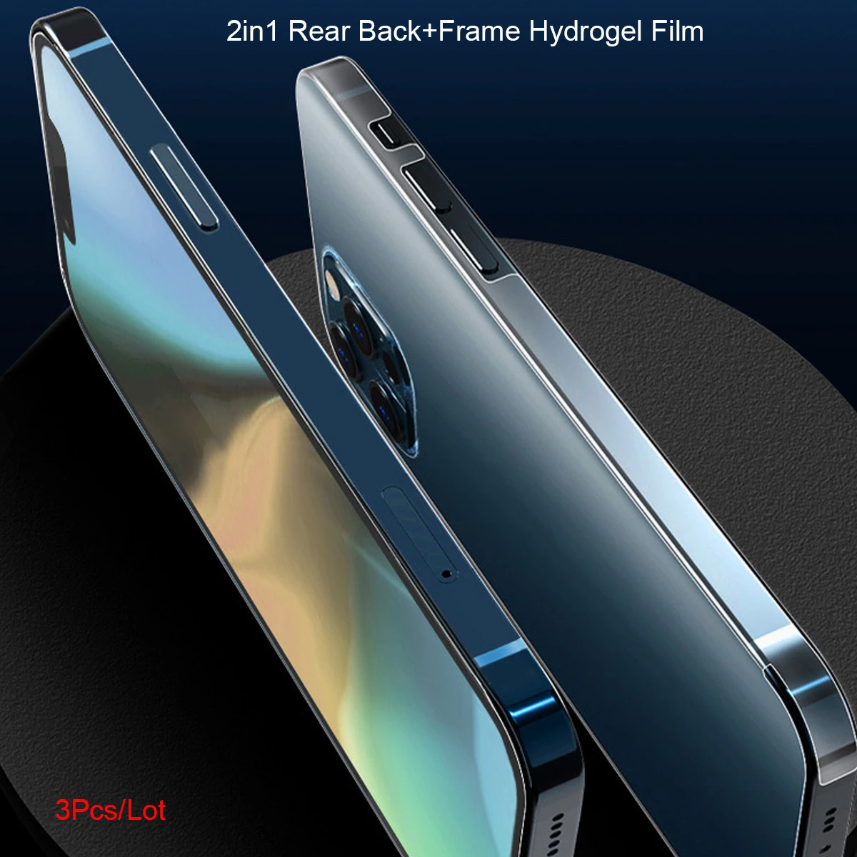 3Pcs Back Hydrogel Film For iPhone 17 Pro Max Air 16 Plus 15 Pro Max TPU Full Cover Side Edges Rear Back Gel Film+Fix Tools
3Pcs Back Hydrogel Film For iPhone 17 Pro Max Air 16 Plus 15 Pro Max TPU Full Cover Side Edges Rear Back Gel Film+Fix Tools