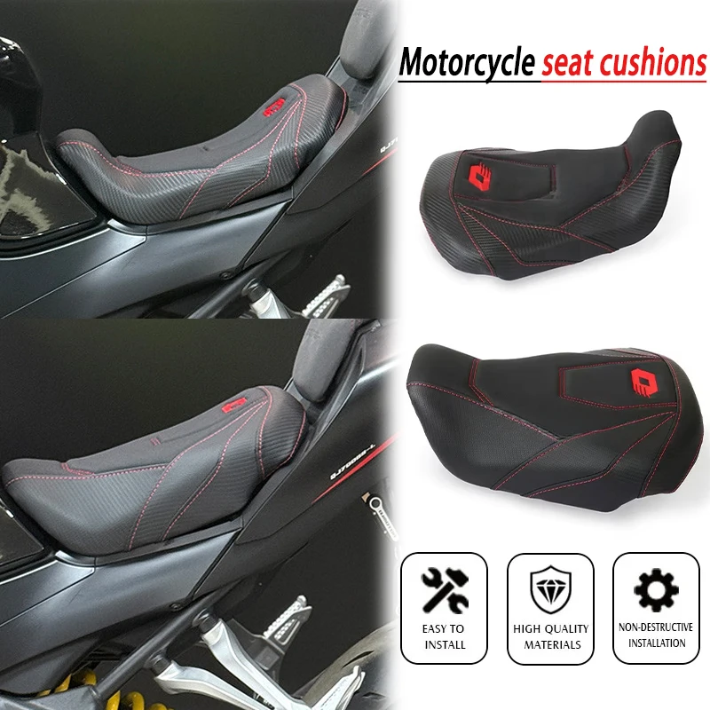 Motorcycle Accessories Front Seat Cushion Heightened and Thickened Seat Bag Fit For QJMOTOR SRK600RS SRK800RR 600RS 800RR SRK
Motorcycle Accessories Front Seat Cushion Heightened and Thickened Seat Bag Fit For QJMOTOR SRK600RS SRK800RR 600RS 800RR SRK
