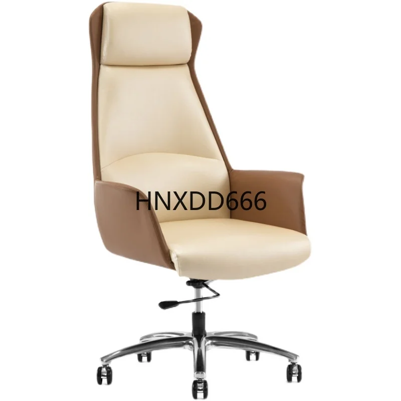 Light luxury leather competitive electric chair simple lifting first layer cowhide swivel chair
Light luxury leather competitive electric chair simple lifting first layer cowhide swivel chair