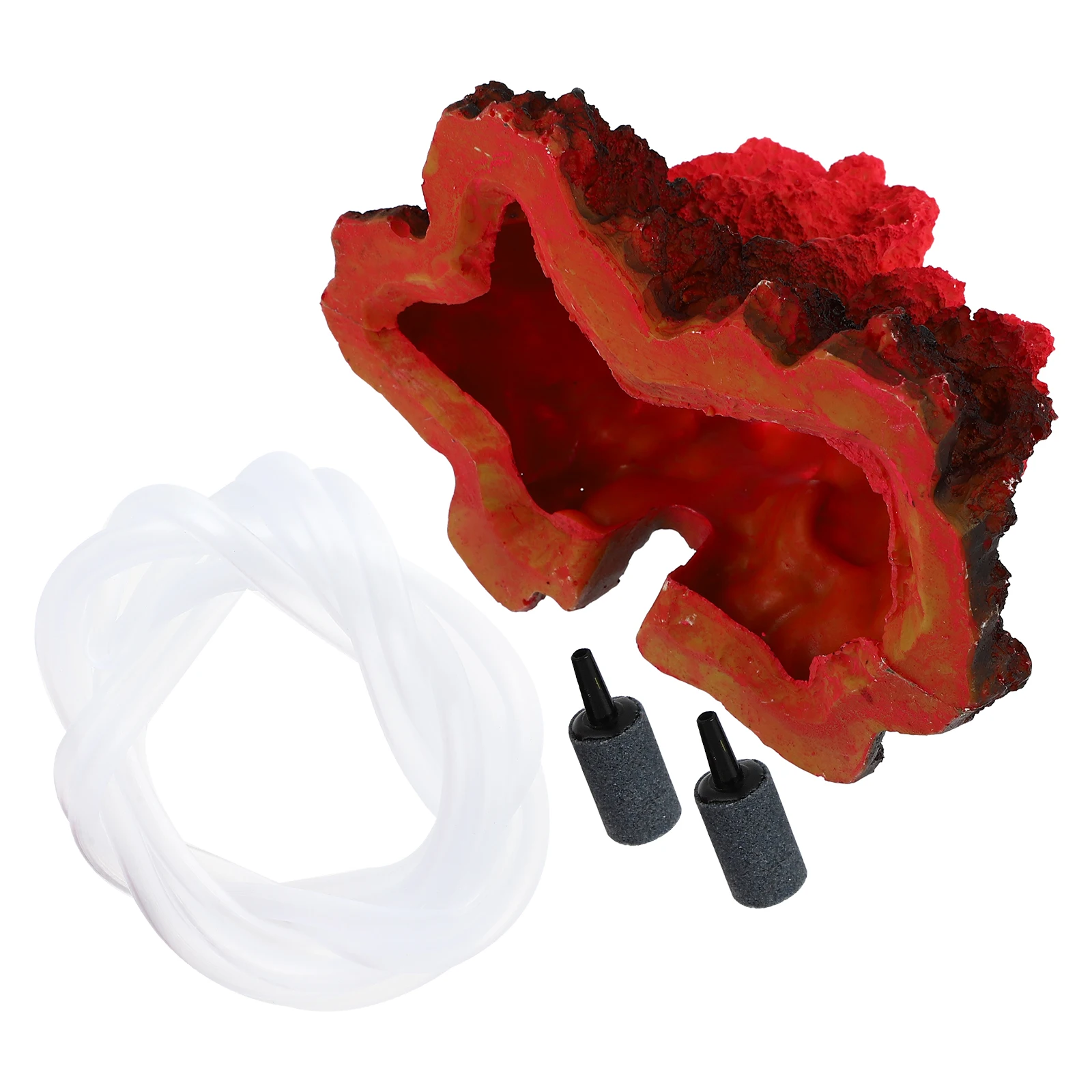1 set Artificial Volcano Decoration for Fish Tank Aquarium Resin Stone Plants Landscape Mini Storage Safe Pet Supplies
1 set Artificial Volcano Decoration for Fish Tank Aquarium Resin Stone Plants Landscape Mini Storage Safe Pet Supplies