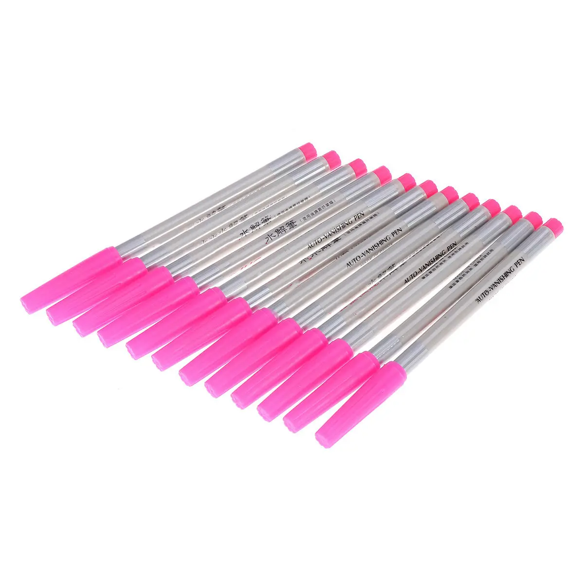 12Pcs Water Erasable Fabric Markers Disappearing Ink Pens for Quilting Sewing Projects Auto Vanishing Clean Removal No Mess No
12Pcs Water Erasable Fabric Markers Disappearing Ink Pens for Quilting Sewing Projects Auto Vanishing Clean Removal No Mess No