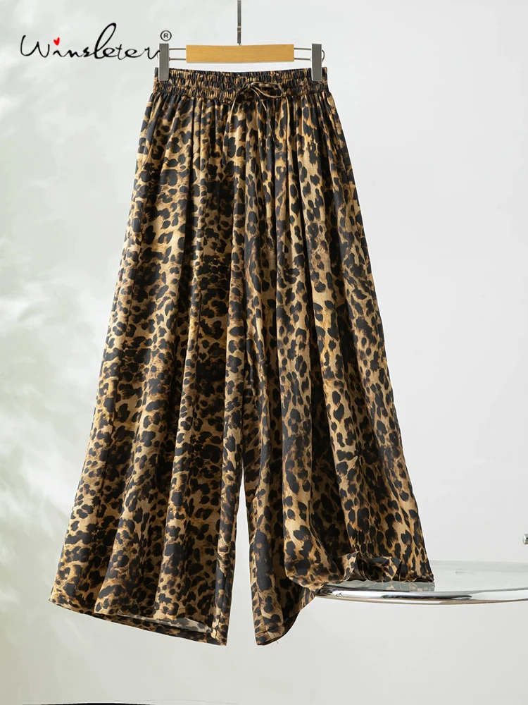 Winsleter-70%Spun Silk 30%Cotton Elegant Trousers, Elastic Waist Leopard, Women Casual Lazy Wide-leg Pants, 2026 Summer B65645CC
Winsleter-70%Spun Silk 30%Cotton Elegant Trousers, Elastic Waist Leopard, Women Casual Lazy Wide-leg Pants, 2026 Summer B65645CC