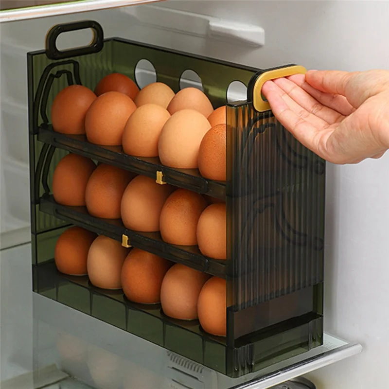 Best-Egg Storage Box Egg Case Holder Large Capacity Egg Tray Organizer With Handle Egg Container For Refrigerator
Best-Egg Storage Box Egg Case Holder Large Capacity Egg Tray Organizer With Handle Egg Container For Refrigerator