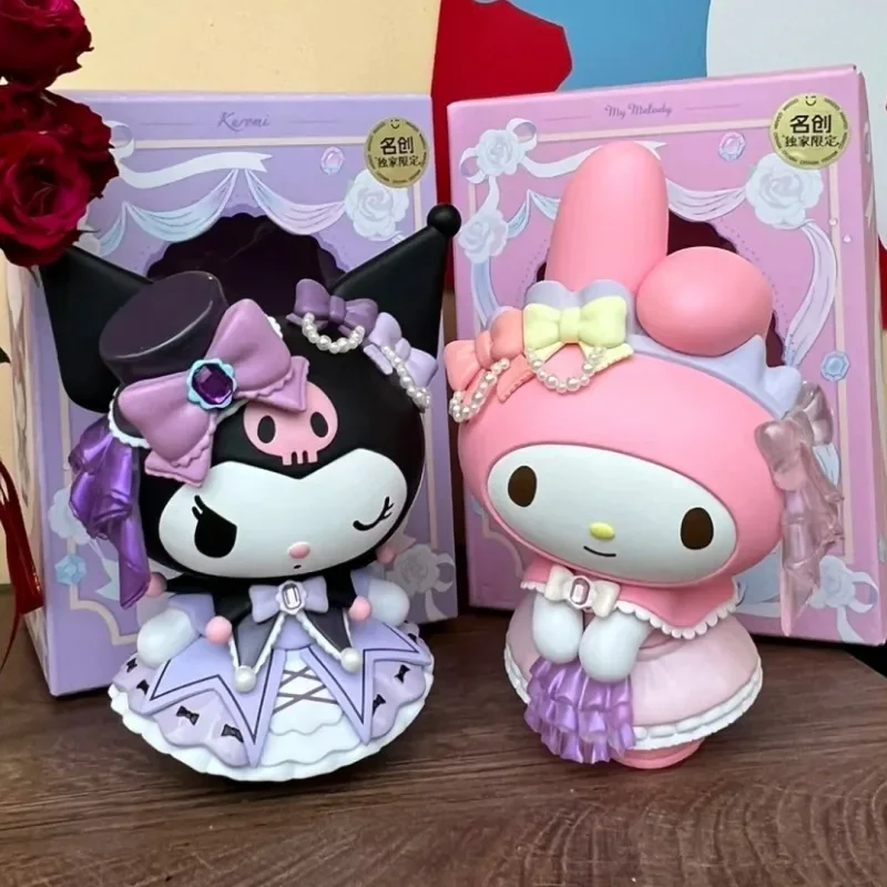 Sanrio Characters Anime Action Figure Rosebud Club Series Kuromi My Melody Pvc Model Beauty Kawaii Cartoon Doll Decoration Gift
Sanrio Characters Anime Action Figure Rosebud Club Series Kuromi My Melody Pvc Model Beauty Kawaii Cartoon Doll Decoration Gift
