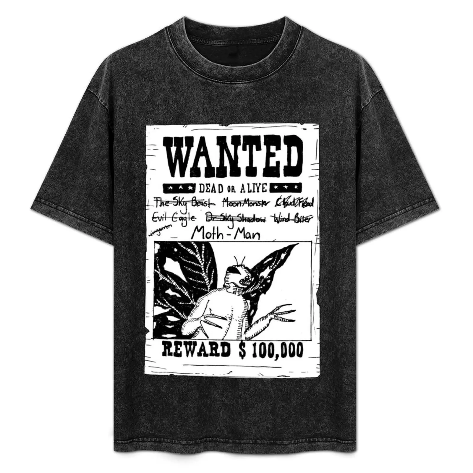 Buzzfeed Unsolved Wanted Moth-Man Poster Sticker T-Shirt Basic Tee Shirt for Everyday Outfit
Buzzfeed Unsolved Wanted Moth-Man Poster Sticker T-Shirt Basic Tee Shirt for Everyday Outfit