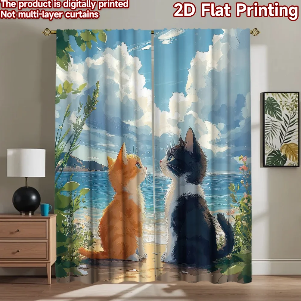 1pc 2D flat Photography Backdrop Background Banner Cats Watching Ocean 100% Polyester Family Party Use for Suitable for outdoor
1pc 2D flat Photography Backdrop Background Banner Cats Watching Ocean 100% Polyester Family Party Use for Suitable for outdoor