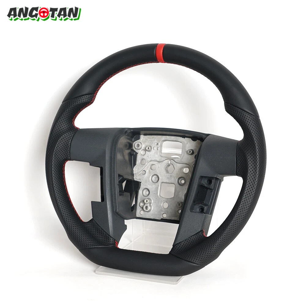 Полностью кожаный спортивный руль для FORD F-150 F150 SVT 2011-2014 с красной полосой, перфорированный кожаный руль, аксессуары для руля
Полностью кожаный спортивный руль для FORD F-150 F150 SVT 2011-2014 с красной полосой, перфорированный кожаный руль, аксессуары для руля