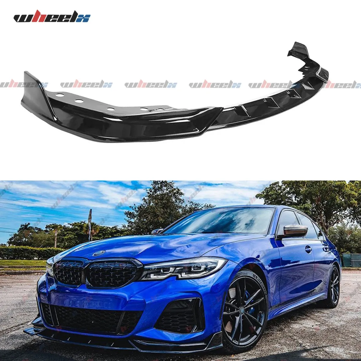 GT Style Front Bumper Lip For 2019-2022 BMW 3 Series G20 G28 M-Sport Gloss Black
GT Style Front Bumper Lip For 2019-2022 BMW 3 Series G20 G28 M-Sport Gloss Black