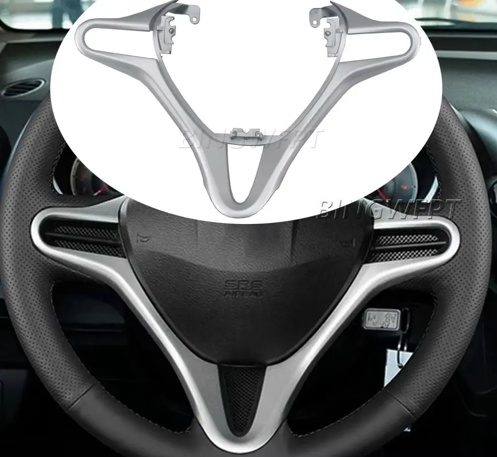 Multifunction Steering Wheel Cruise Control Switch Cover For Honda Fit City 2008 - 2014 Audio Radio Switch Buttons Frame
Multifunction Steering Wheel Cruise Control Switch Cover For Honda Fit City 2008 - 2014 Audio Radio Switch Buttons Frame