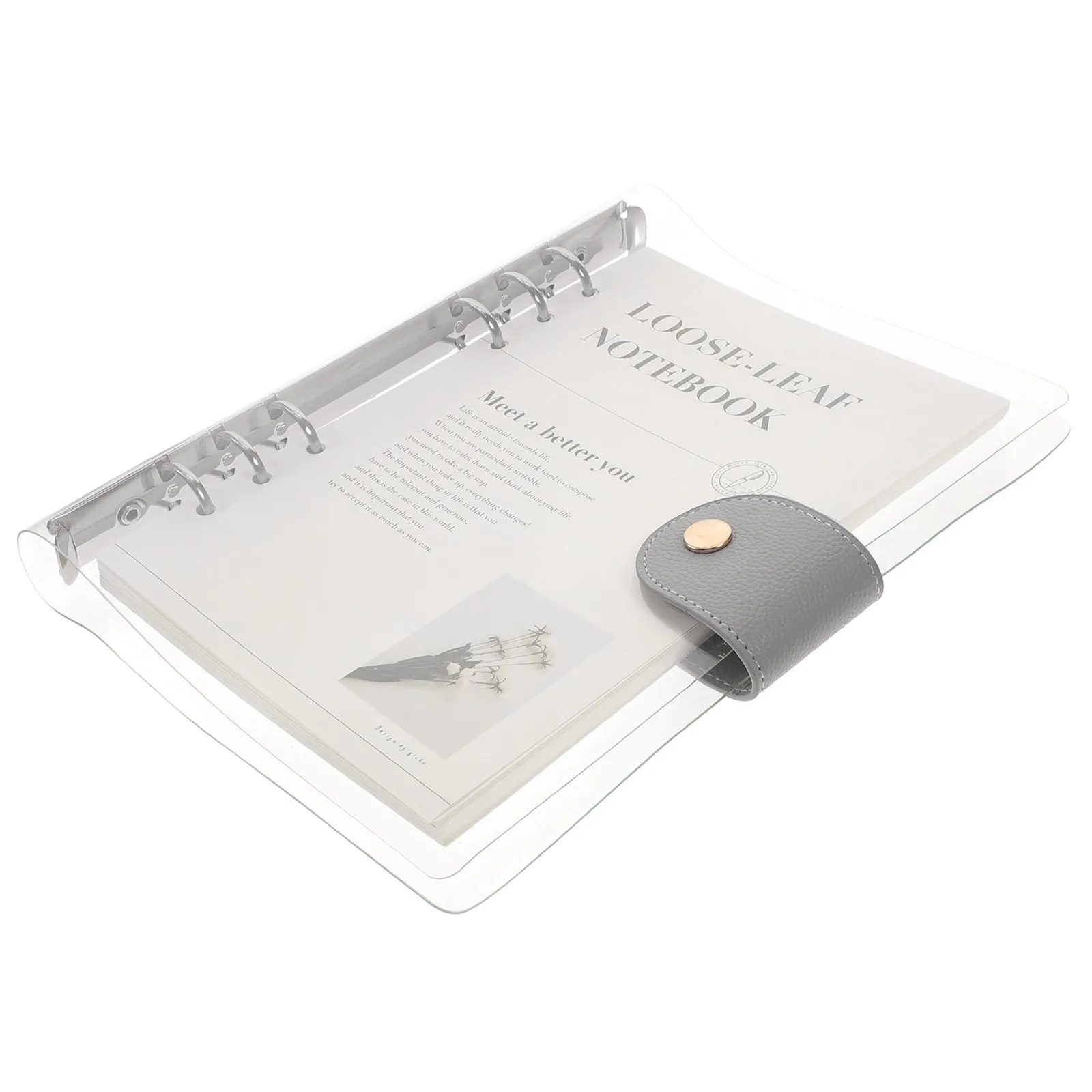 Loose-Leaf Notepad Transparent Detachable Binder Lovely Portable Planner Office Memo Pad Daily Schedule Notebook A5 Writing
Loose-Leaf Notepad Transparent Detachable Binder Lovely Portable Planner Office Memo Pad Daily Schedule Notebook A5 Writing