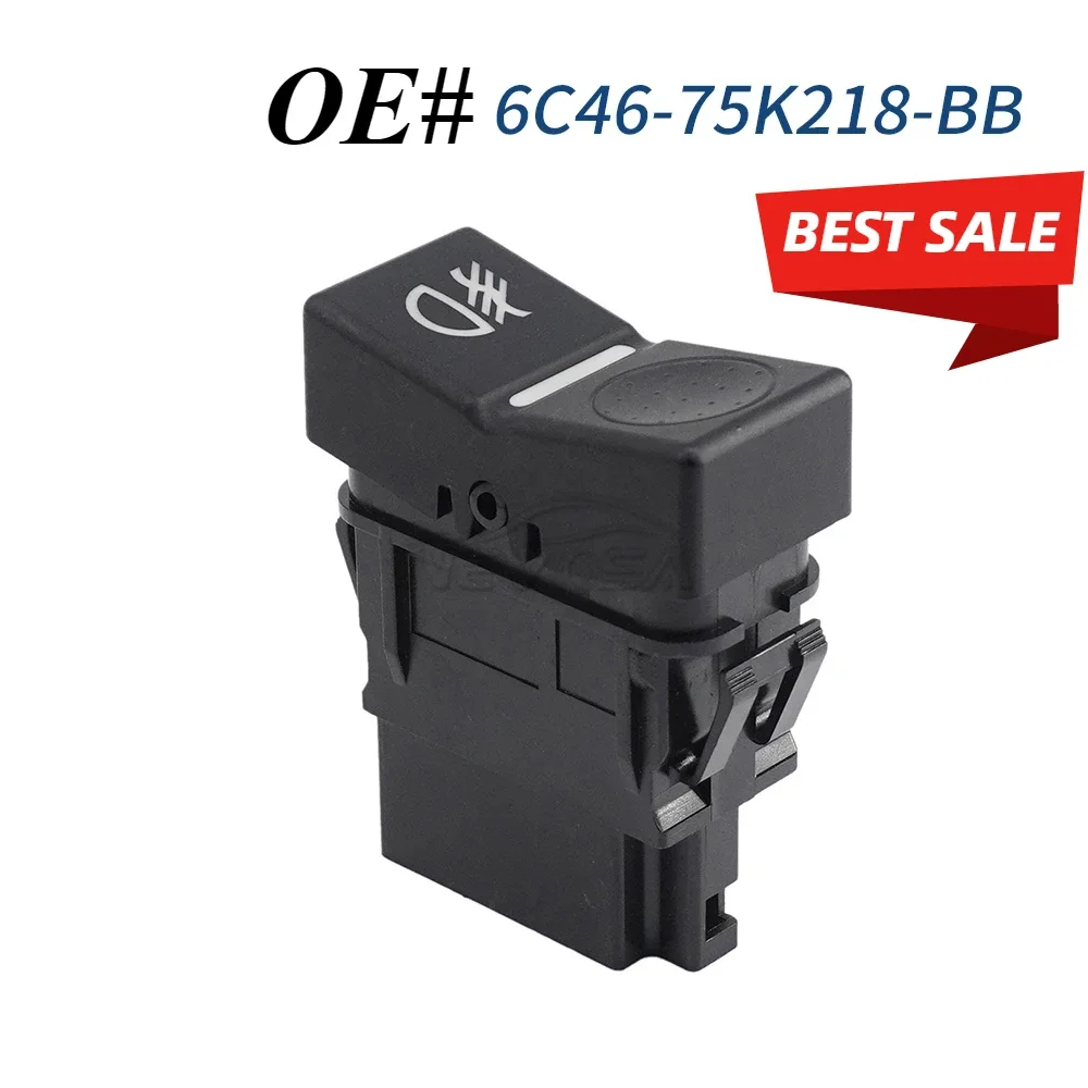 6C46-75K218-BB Fog Lamp Control Switch Button For FORD Front FO6 F-100 1972 -1974 1981 1982 8 Pins
6C46-75K218-BB Fog Lamp Control Switch Button For FORD Front FO6 F-100 1972 -1974 1981 1982 8 Pins