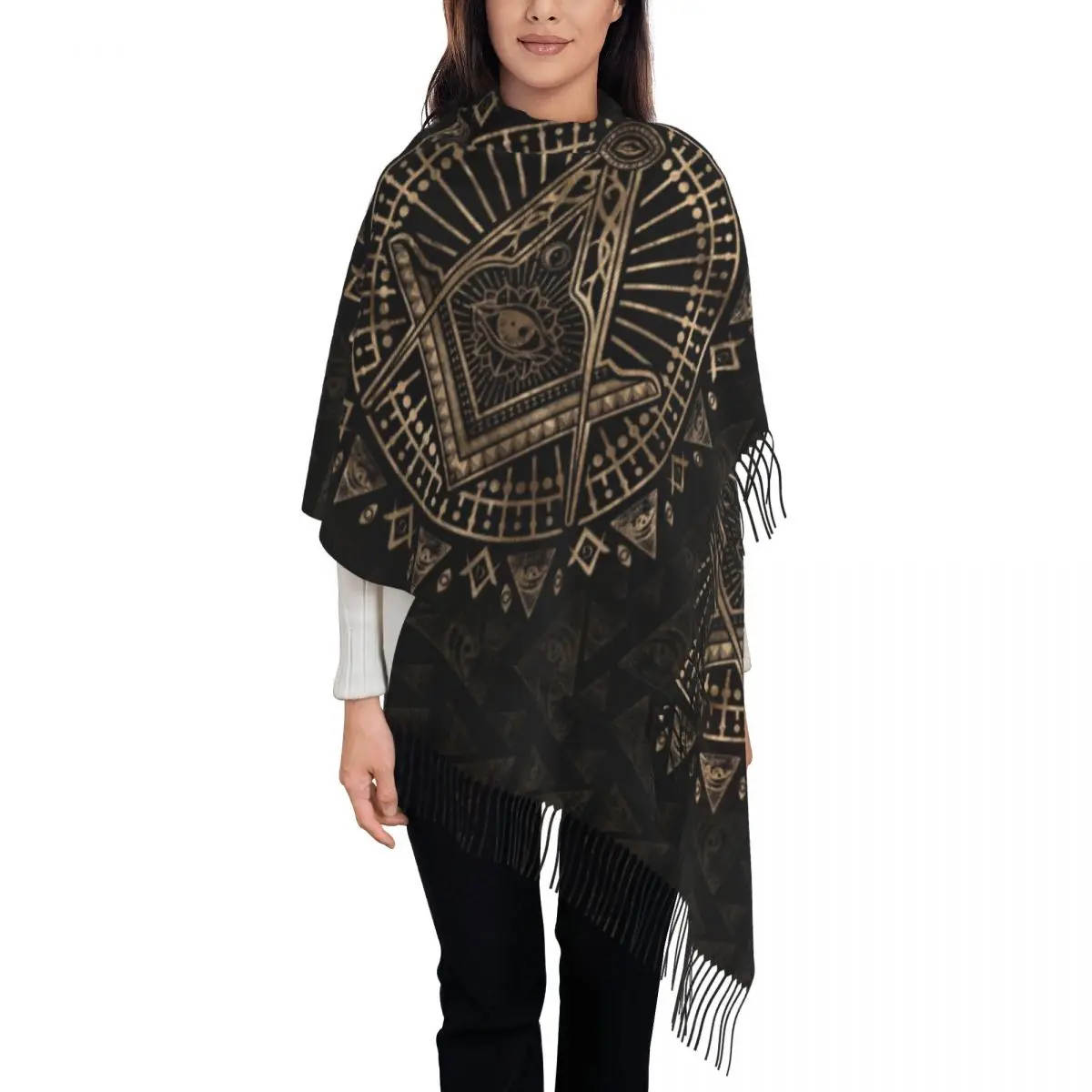 Personalized Print Freemasonry Symbol Scarf Women Men Winter Fall Warm Scarves Mason Shawl Wrap
Personalized Print Freemasonry Symbol Scarf Women Men Winter Fall Warm Scarves Mason Shawl Wrap