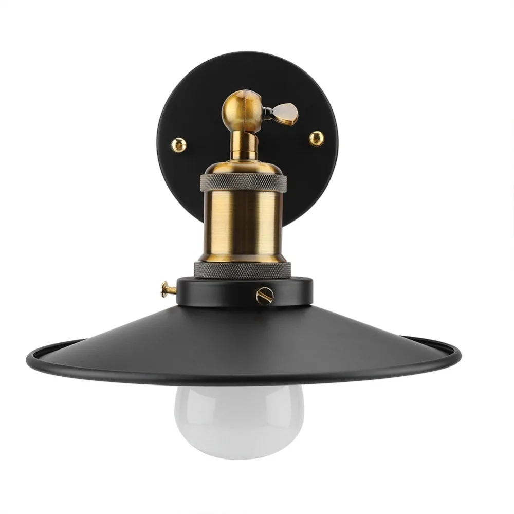 Retro Style 110-220V Sconce Light Iron Black Wall Light Folding Design E27 E26 Wall Lamp Fixture Cafe
Retro Style 110-220V Sconce Light Iron Black Wall Light Folding Design E27 E26 Wall Lamp Fixture Cafe